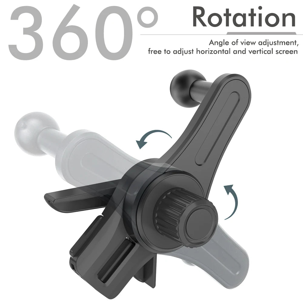 Magnetic Car Phone Holder | 360° Rotation | Foldable Dashboard Mount