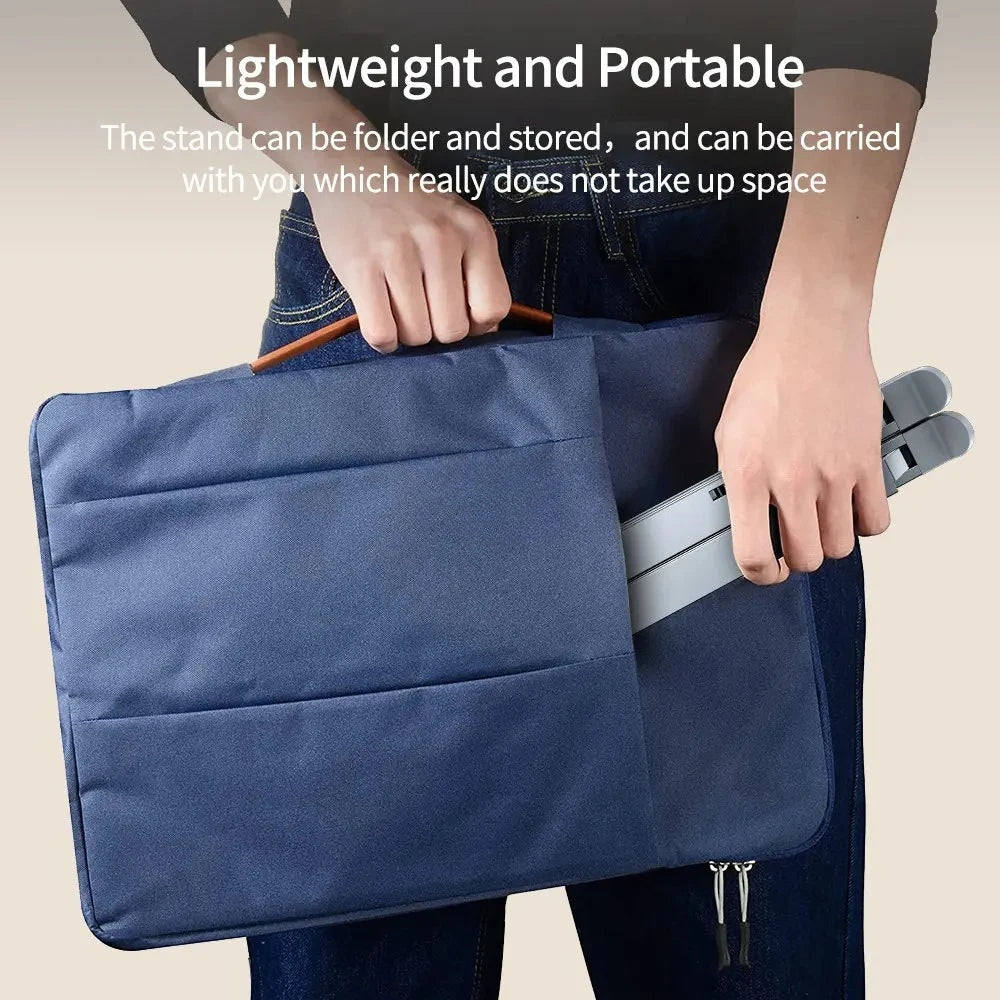 Adjustable Aluminum Foldable Laptop Cooling Stand for MacBook