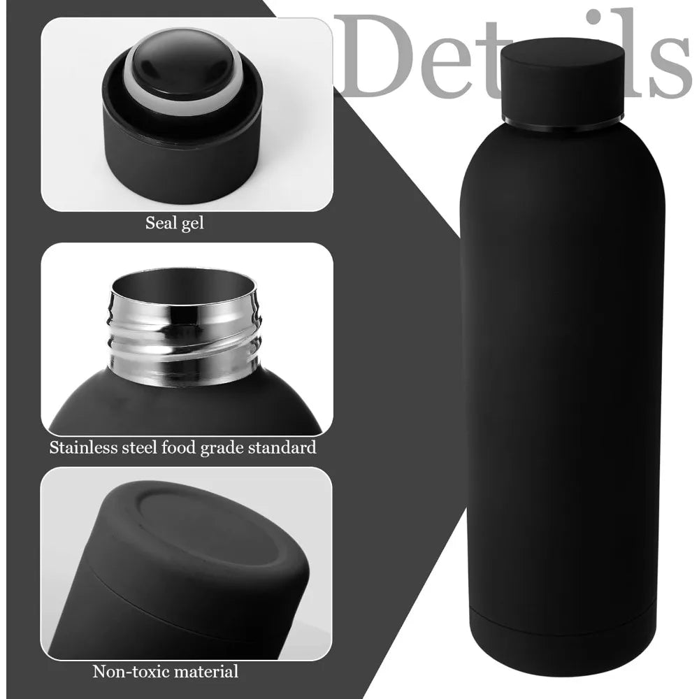 Frosted Stainless Steel Vacuum Insulated Travel Water Bottle