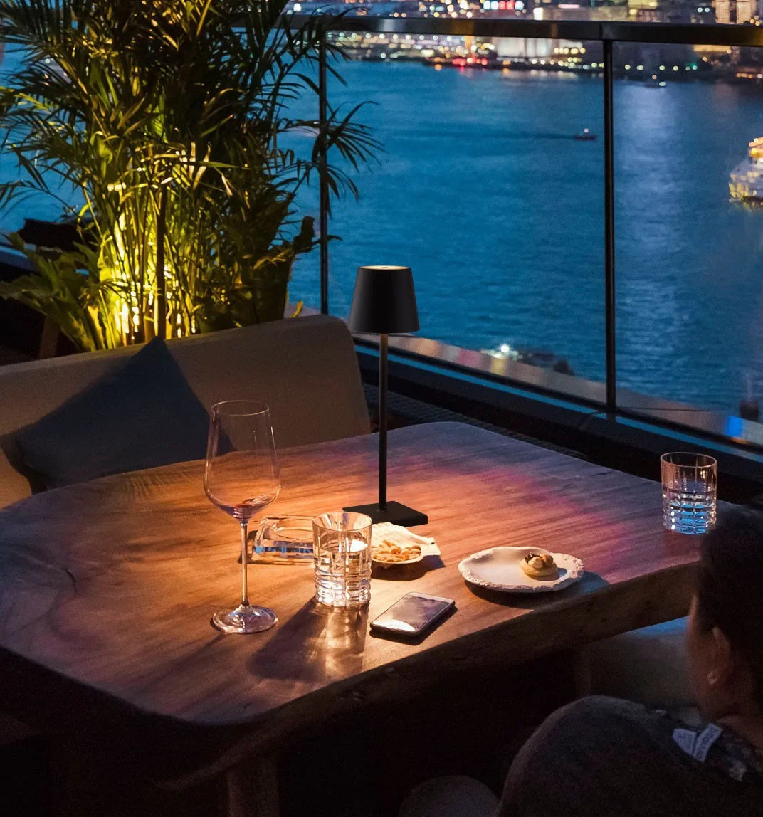 Cordless Dimmable Table Lamp – Touch Control, Indoor & Outdoor Atmosphere Light