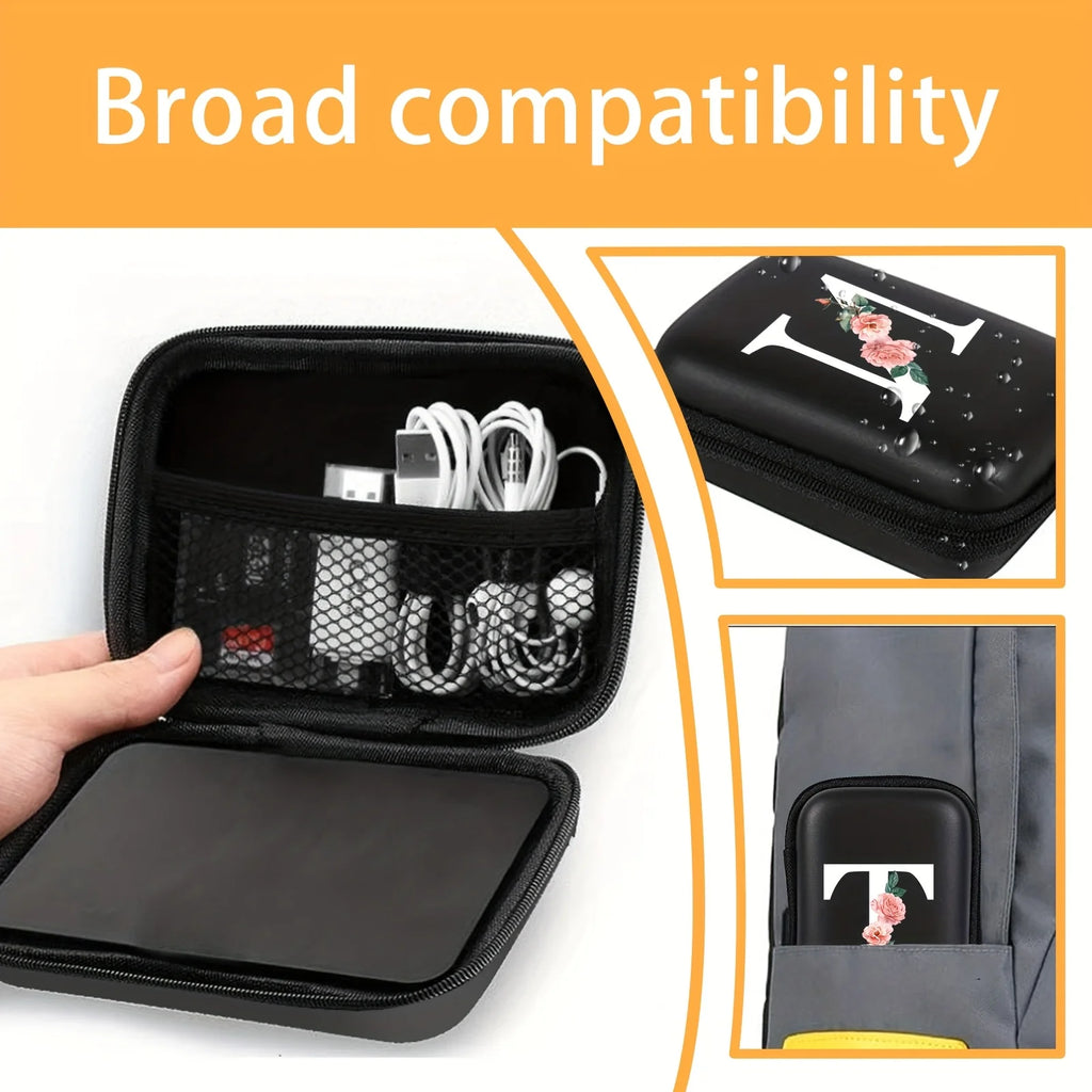 EVA Electronics Organizer Bag for Cables, Chargers & Earphones Travel Case