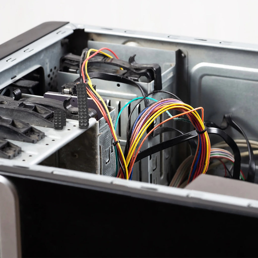 24-Piece PC Cable Management Comb Kit for Internal Wire Setup